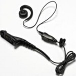 MOTOTRBO  DP2400 / DP2600 Series Mag One Swivel earpiece with inline microphone and push-to-talk