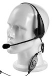 ICOM Lightweight Headset with PTT/Mic - 2 PIN RIGHT ANGLE